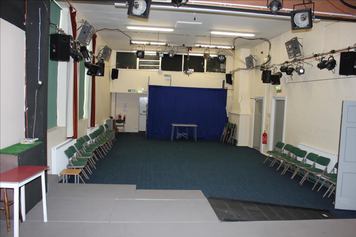 The main hall - the view from the stage